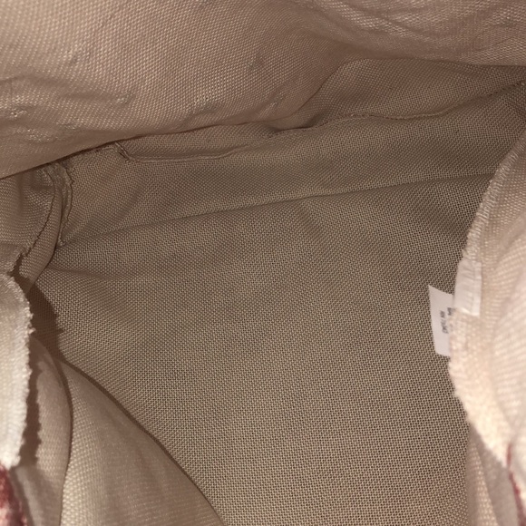 REUSABLE TOTE, Gold Beaded, Polyester, New - Picture 8 of 12